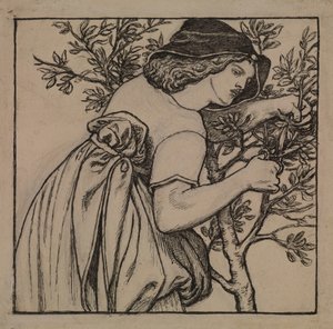 キング・ルネス・ハネムーン 作： Dante Gabriel Charles Rossetti